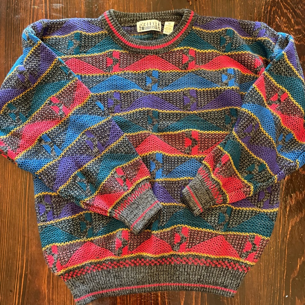 Vintage City Streets Multicolor